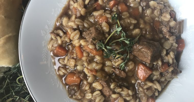 Beef and Barley Soup