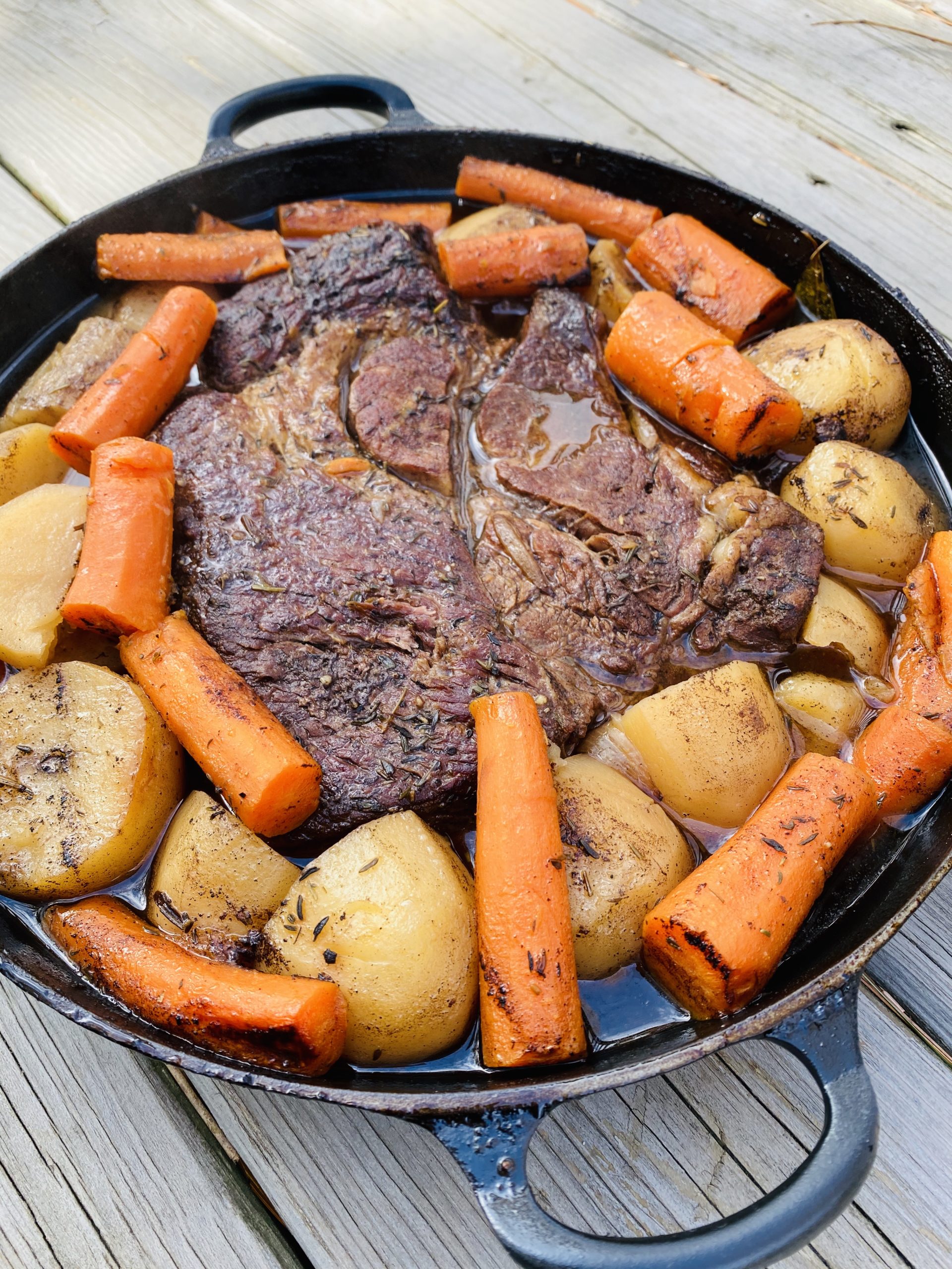 Pot Roast with Potatoes and Carrots