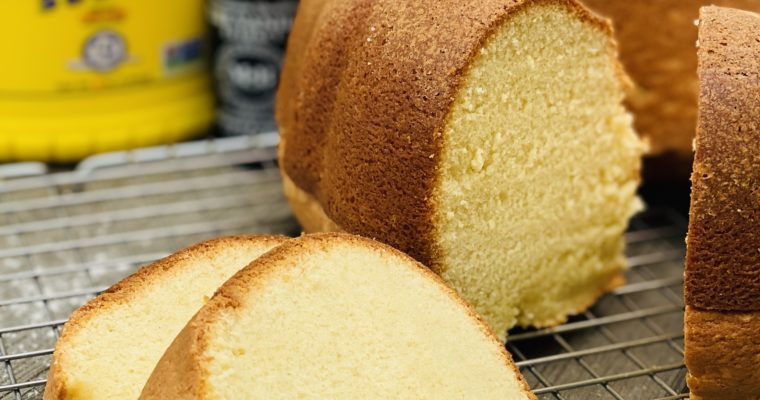 Sour cream pound cake